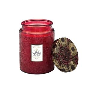 New Voluspa orange and goji candle